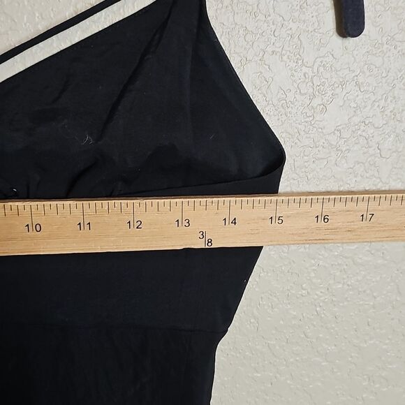 Madewell 2 The Layton Midi Slip Dress Black Spaghetti Strap Dress - Picture 10 of 11